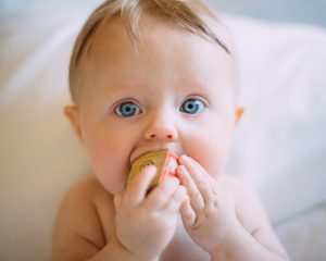 baby eating