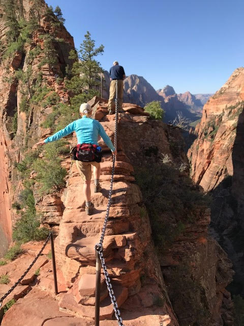 out on a ledge